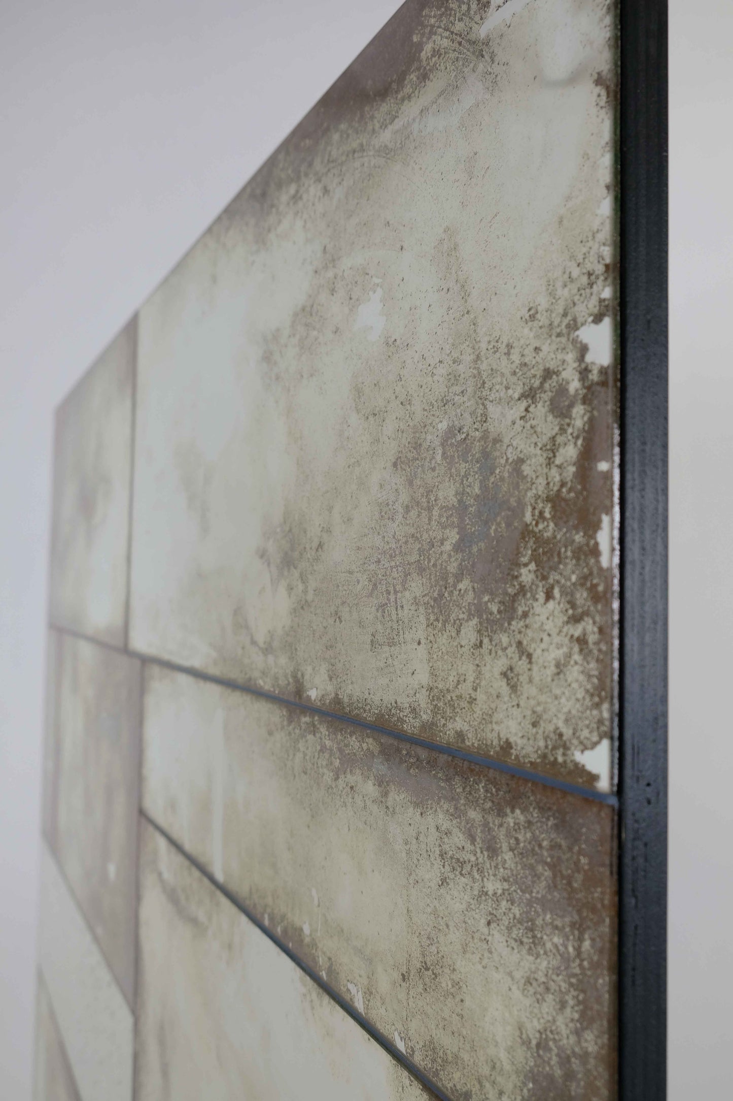 Miroir antique patchwork fabriqué à la main  personnalisé sans cadre