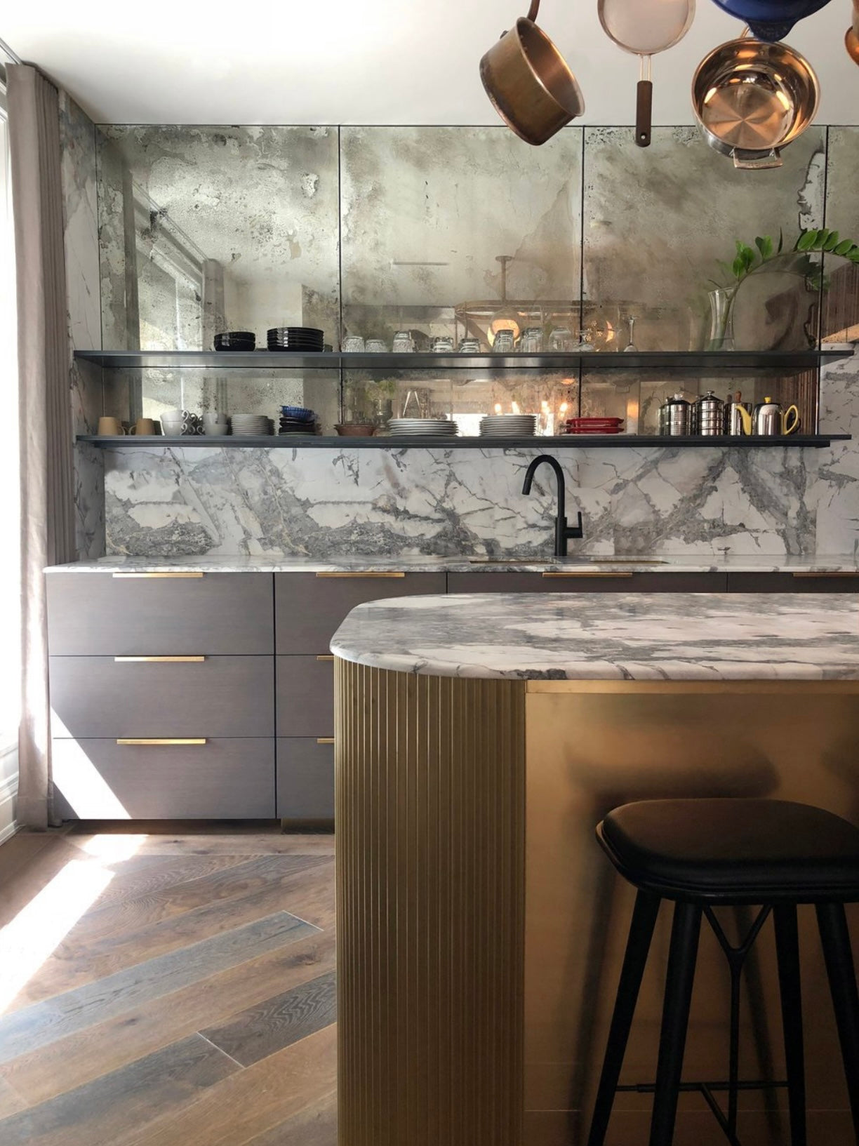 Panneaux miroirs classiques personnalisés sur mesure