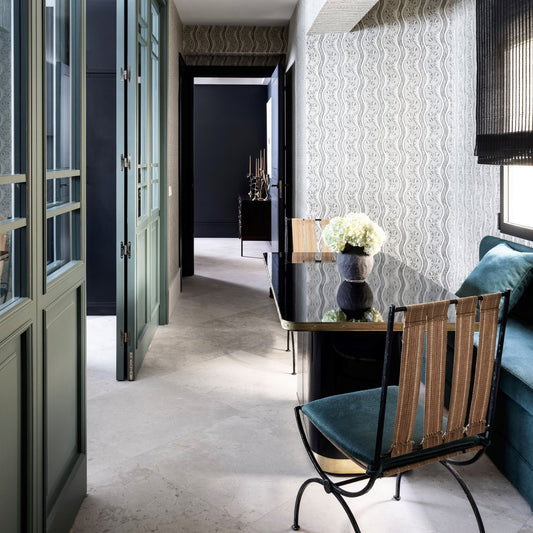 Table Julieta Ovale ou Rectangulaire avec piédestal Personnalisable en Finitions et Dimensions