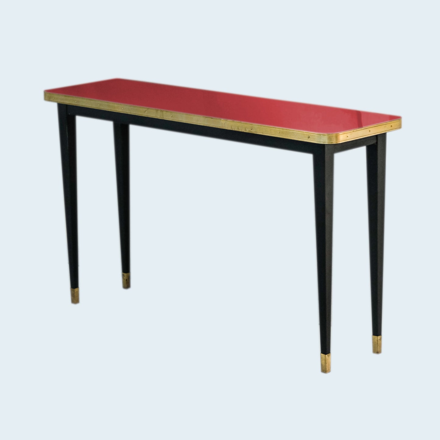 Coiffeuse Julieta avec détails en laiton d'inspiration 50's Personnalisable