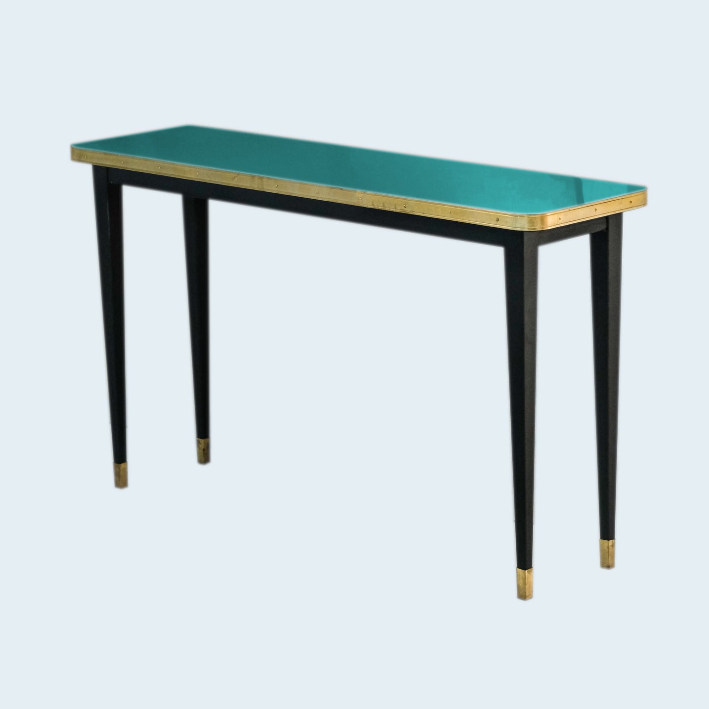 Coiffeuse Julieta avec détails en laiton d'inspiration 50's Personnalisable