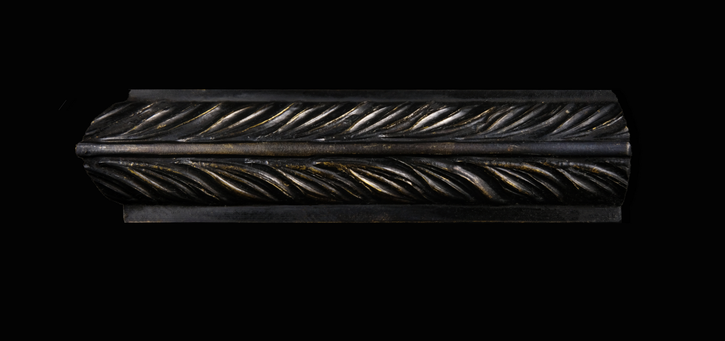 Miroir Prusse de style classique avec cadre en laiton personnalisable