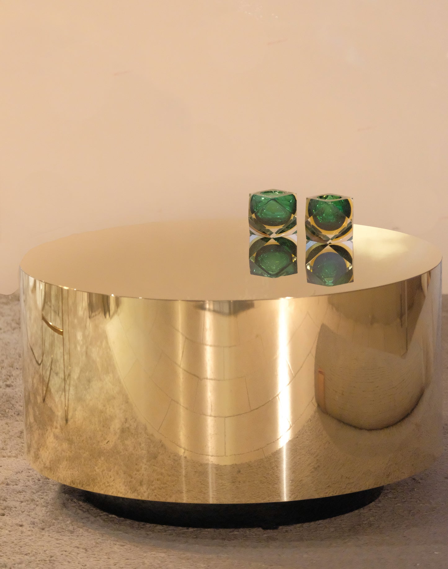 Luna Brass/Steel Tables Set - Fully Customizable Auxiliary Tables