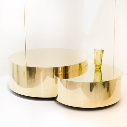 Luna Brass/Steel Tables Set - Fully Customizable Auxiliary Tables